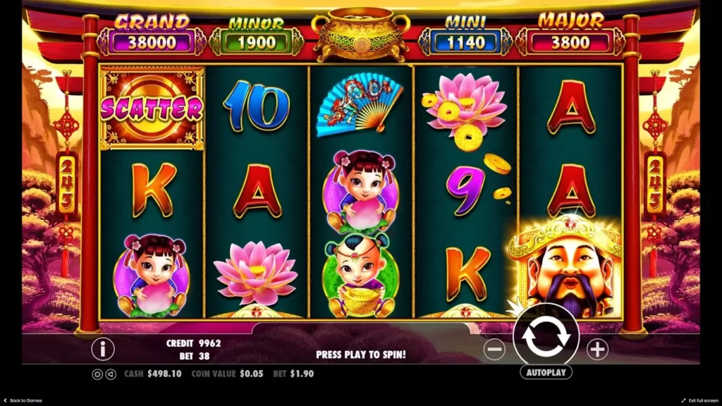 Caishen's Gold slot game 