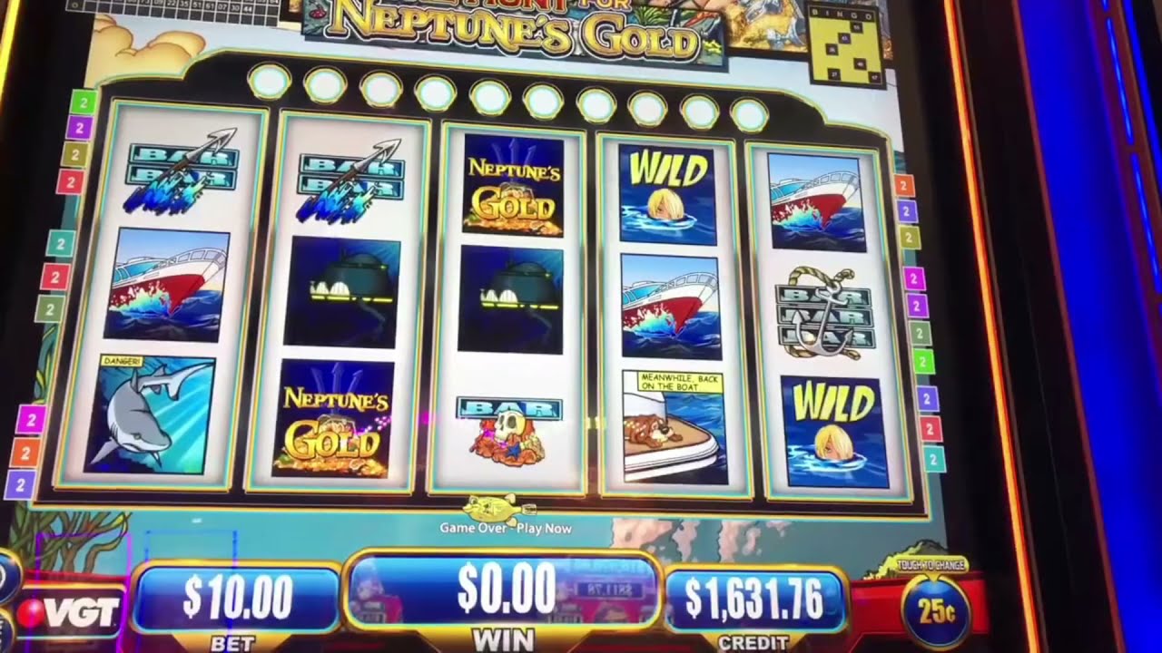 Neptune's Gold Slot Machine